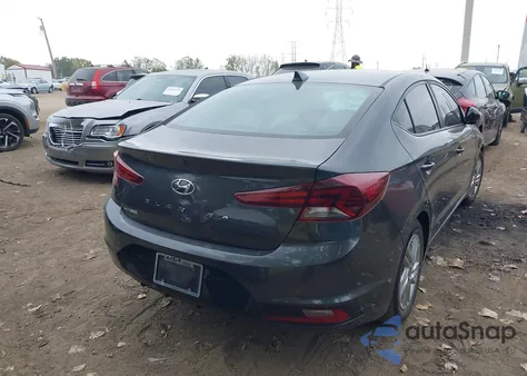 2020 Hyundai Elantra Sel из США, поврежденный, VIN 5NPD84LF5LH573016
